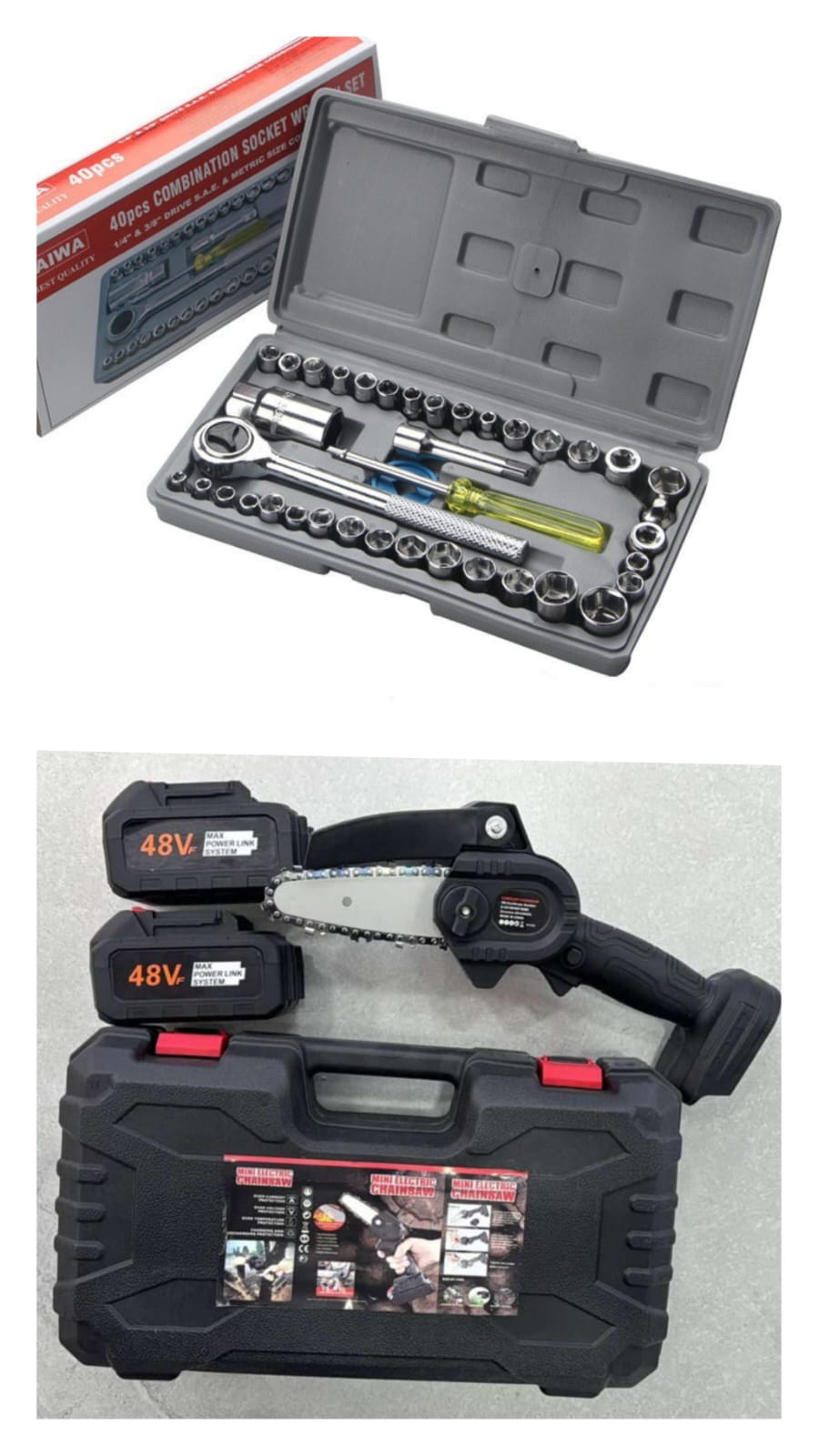 COMBO MINI SIERRA Y JUEGO DE RACHES